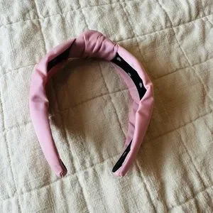 Stoney Clover Lane x Lele Sadoughi Flamingo Pink Nylon Headband Stoney Clover Lane | Accessories | Lele Sadoughi X Stoney  main image 2